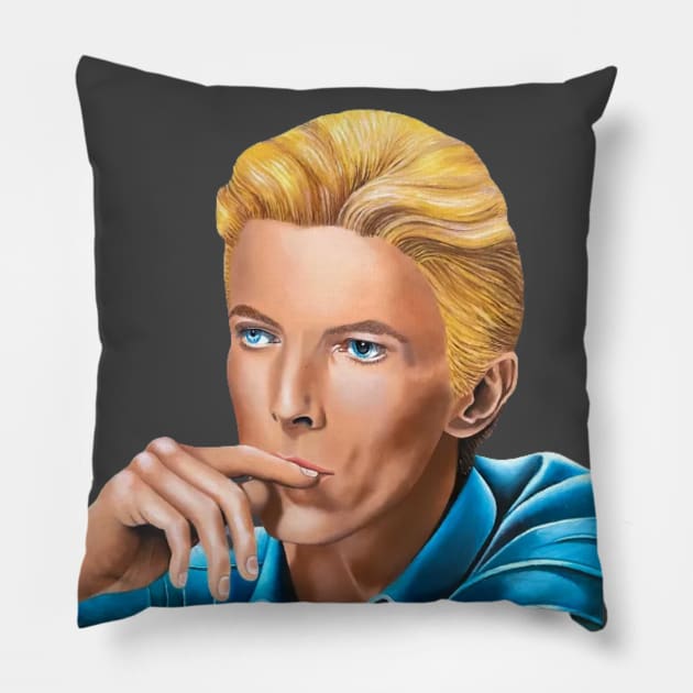 Starman Pillow by SeanKalleyArt