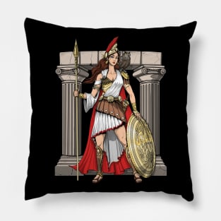 Greek Goddess Athena Pillow