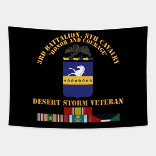 3rd Bn, 8th Cavalry - Desert Storm Veteran Tapestry