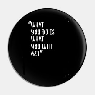 Inspirational Quote Pin