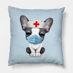 Cute French Bulldog Puppy Nurse Pillow