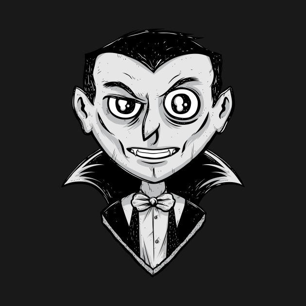 Count Dracula by Baddest Shirt Co.