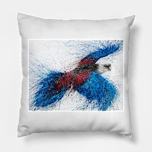 Crimson Resin Rosella Pillow