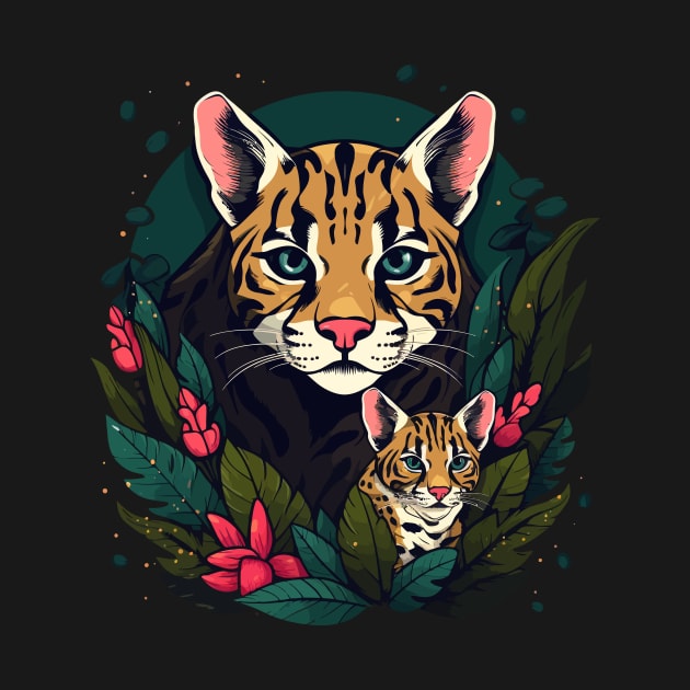 Ocelot Fathers Day by JH Mart