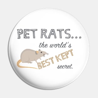 Pet Rats... The world's BEST kept secret. Pin