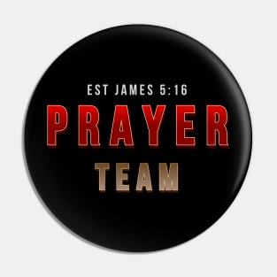 Prayer Team Pin