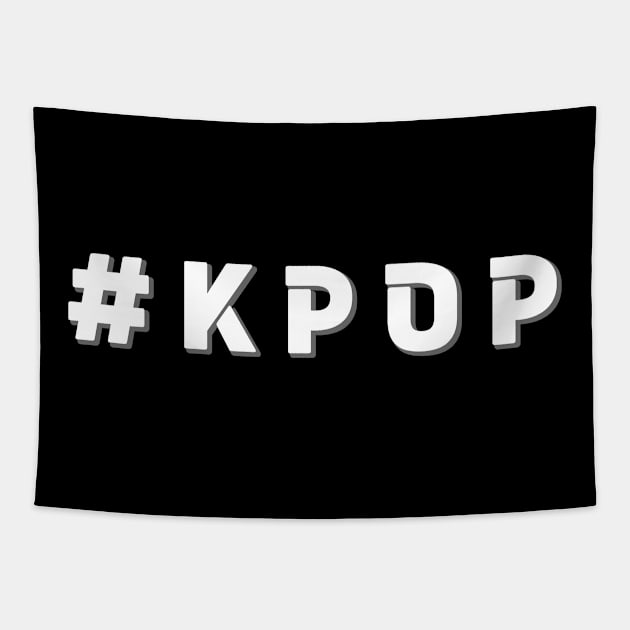 Hashtag Kpop Tapestry by Underground Cargo