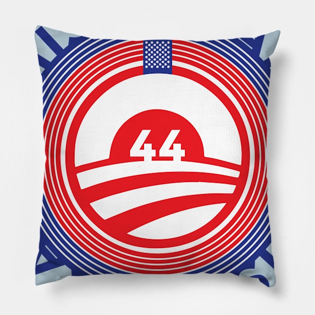 I miss obama cool Pillow by Duodesign