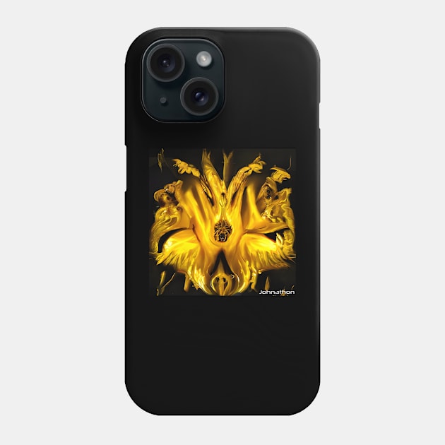 PHOENIX RISING ORIGINAL AI DIGITALLY GENERATED ARTWORK Phone Case by JOHNATHON