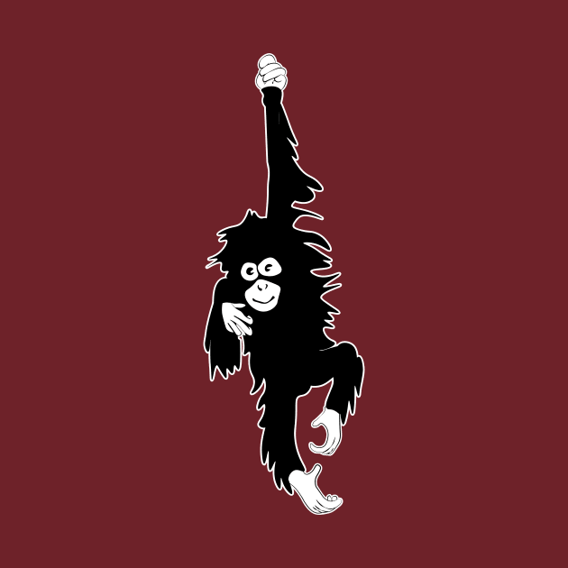 Hanging Monkey by ADMDesigning