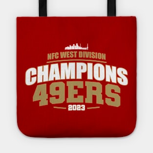 49ers 2023 Division Champions Tote