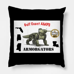 M4 Sherman - White Background Pillow