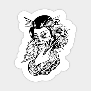 Geisha by Digent.ink Magnet