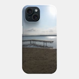 Calm Lake at the Dock Phone Case