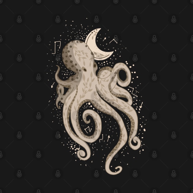 Celestial Octopus by Mitalim