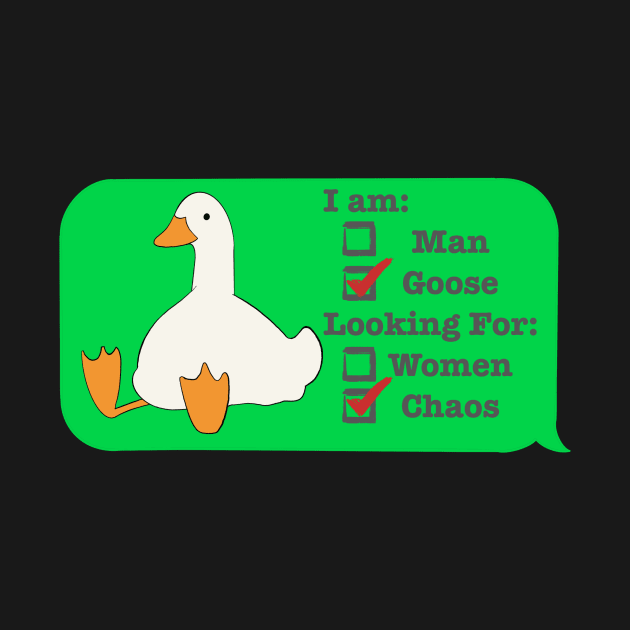 goose - man by DesignMeMichi