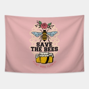 Save The Bees Tapestry