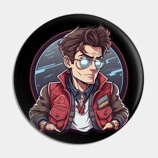 Back to the future Marty Mcfly Pin