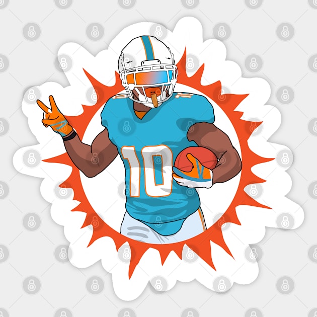 HD Tyreek Hill Dolphins Wallpaper Explore more American, Football