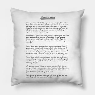 Heart to Heart Pillow