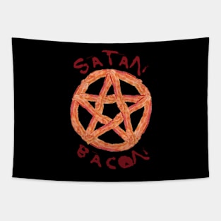 Satan bacon Tapestry