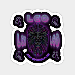 Leo 5a Black Magnet