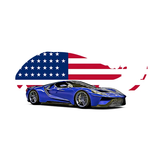 GT USA Print by Auto-Prints