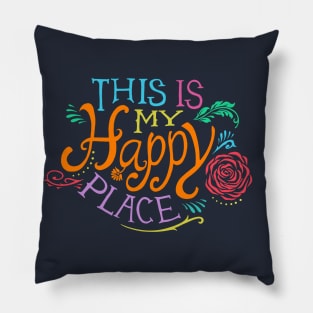 Happy Place Pillow