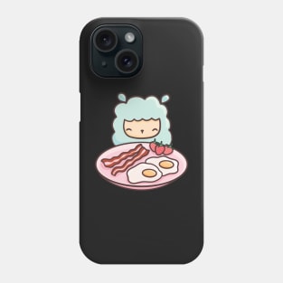 Breakfast Llama Phone Case