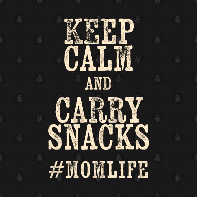 Keep calm and carry snacks by aphian