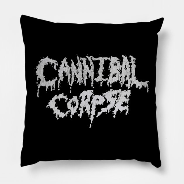 Cannibal Corpse Vintage Pillow by ant red