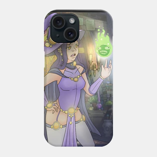 Purple Witch Phone Case by InsomniacKatz