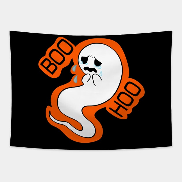 BOO HOO Tapestry by Ashe Cloud