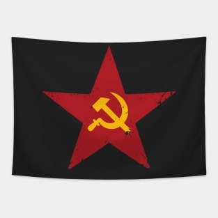 Retro Soviet Star // USSR Nostalgia Tapestry