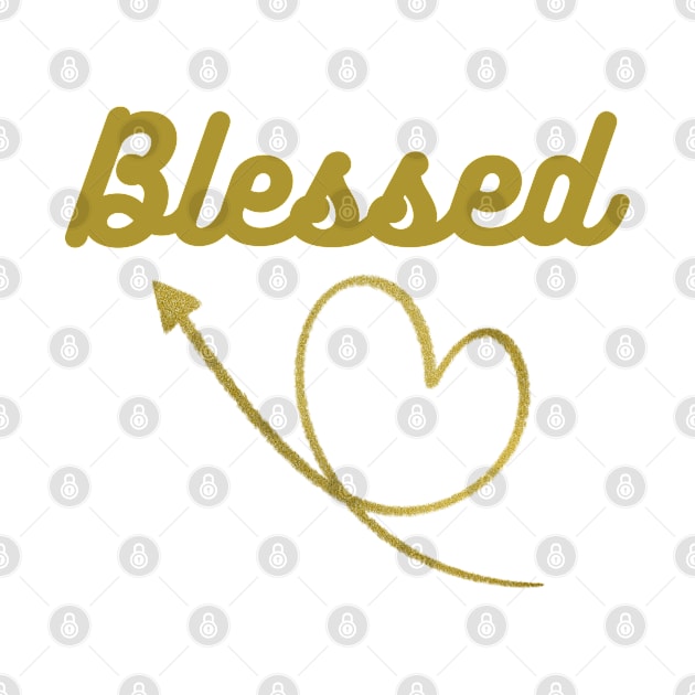 Blessed with a golden heart by BOUTIQUE MINDFUL 