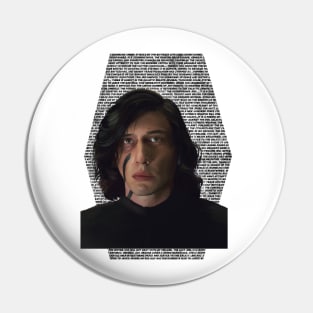 Adam Driver Portrait MTFBWY Pin