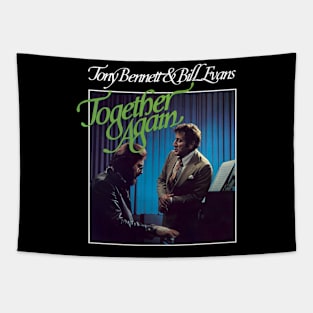 Tony And Vintage Bill Jarr Evans Together Tapestry