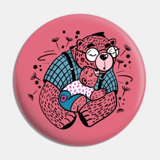 Papa Bear Pin