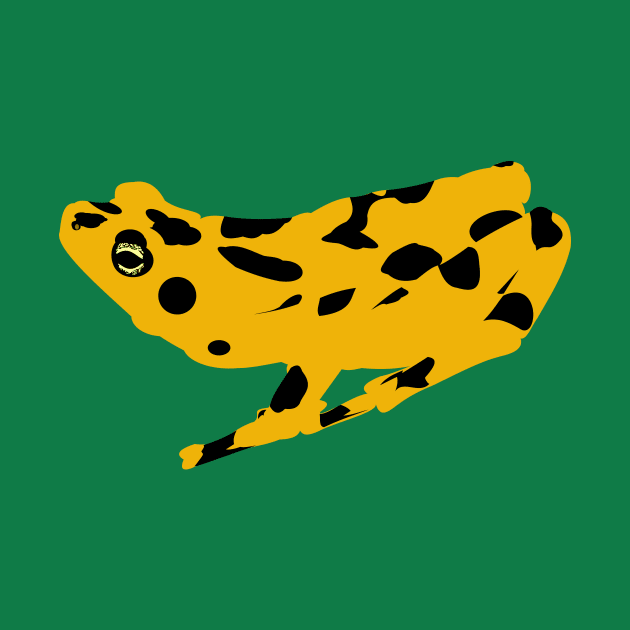 Panamanian Golden Frog by stargatedalek