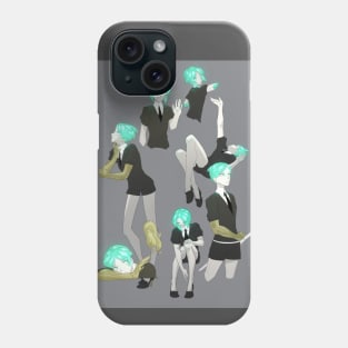 A bunch of Phosphophyllites Phone Case