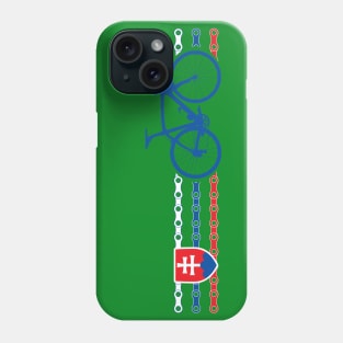 Bike Stripes Slovakia (Chain) Phone Case