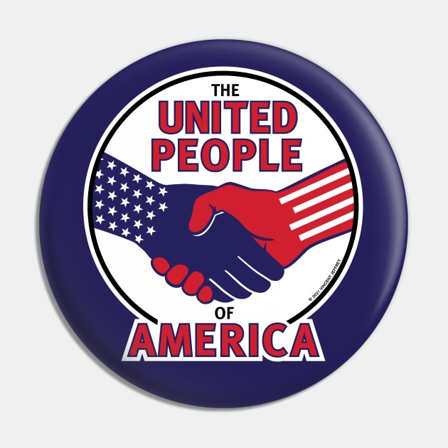 The United People of America Pin by Mindscaping