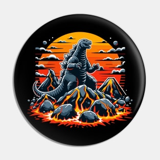 Godzilla Pin