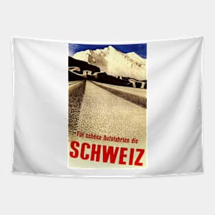 Vintage Travel - Schweiz Tapestry