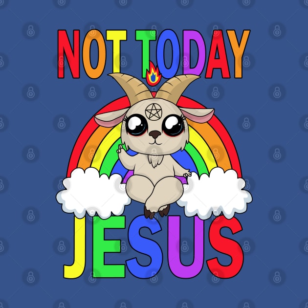 Not today Jesus by valentinahramov