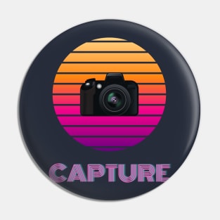 Capture photography Pin