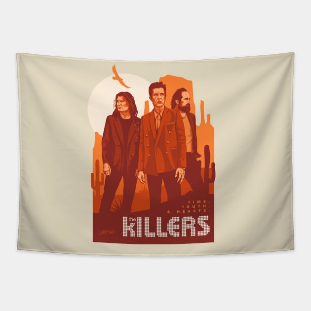 The Killers Tapestry by JosephSheltonArt