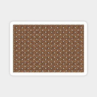 Cheetah Animal Print Retro Aesthetic Stars / VSCO stars Magnet