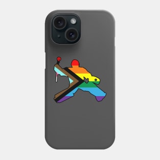 Field Hockey Goalie: Queer Pride Phone Case