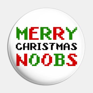 Merry Christmas N00bs Pin